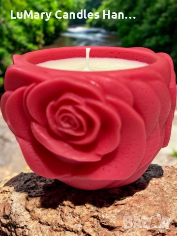 Свещ “ Роза”