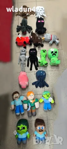 Плюшени Minecraft  герои-14лв