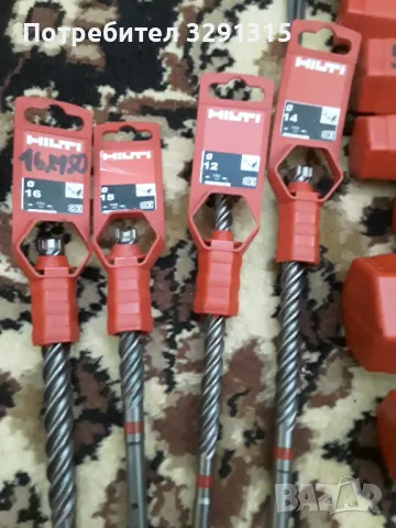 Хилти свредла ф5-ф24 , снимка 6 - Бормашини - 49220925