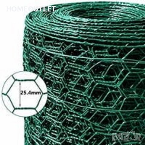 Оградна мрежа / Ограда за животни 1.22 х 25м DA044, снимка 2 - Огради и мрежи - 36808352