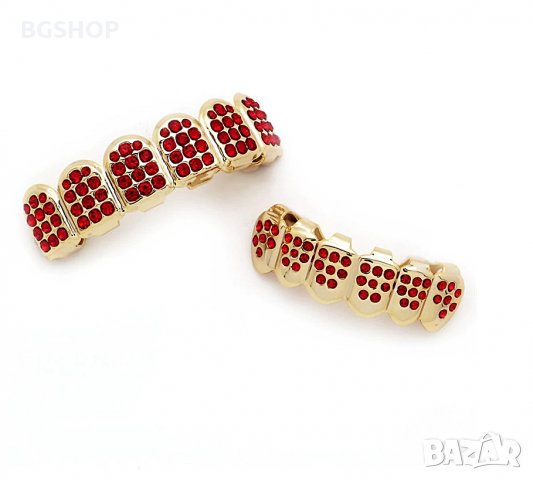 Grillz Red - Bling Bling , снимка 2 - Други - 27923198