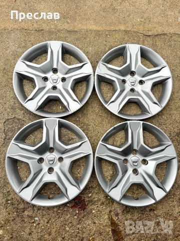 4 броя оригинални тасове за Dacia Sandero, Sandero Stepway 16