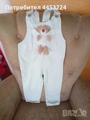 Бебешки дънки,гащеризони и панталони, снимка 3 - Бебешки гащеризони - 50899914