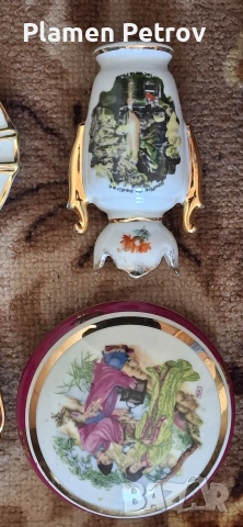 Стара закачалка +LIMOGES порцелан, снимка 9 - Антикварни и старинни предмети - 26263861