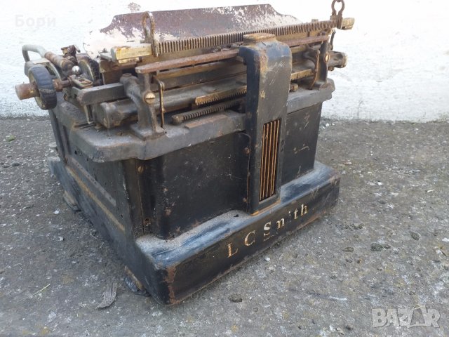 8 LC Smith Corona & Typewriters Inc 11/ 1930г, снимка 4 - Антикварни и старинни предмети - 28801225