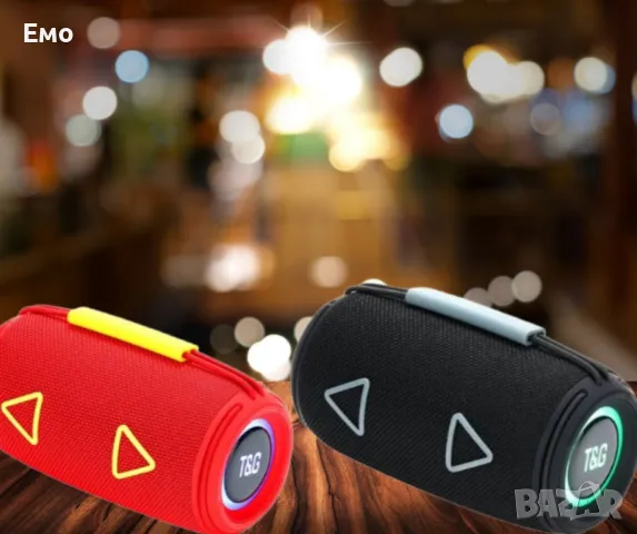 Портативна тонколона,T&G 657,RGB светлини, снимка 6 - Тонколони - 47883503