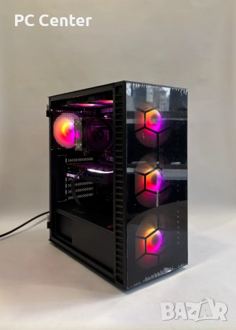 Геймърски компютър AMD Ryzen 7 3700X, RTX 3060Ti 8GB, 16GB ram
