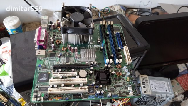 Дъно за компютър със процесор Intel охлаждане и рам памет в Дънни платки в  гр. Видин - ID27659609 — Bazar.bg