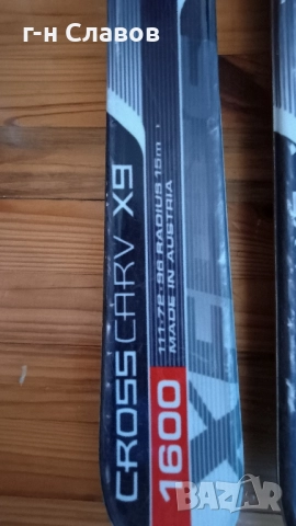 X9 Cross Carv 160 см Made in Austria, снимка 11 - Зимни спортове - 52273447