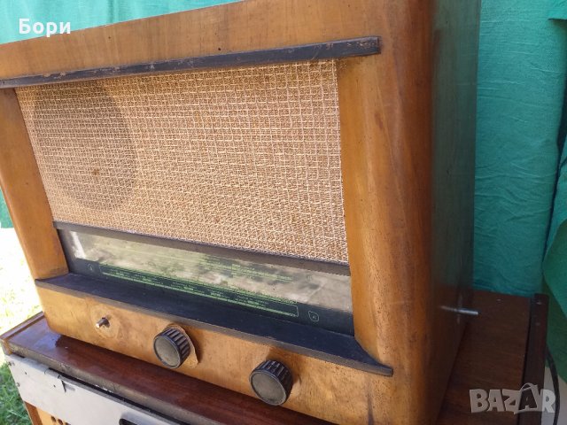 Радио "Марек"  1952г, снимка 3 - Радиокасетофони, транзистори - 28922539