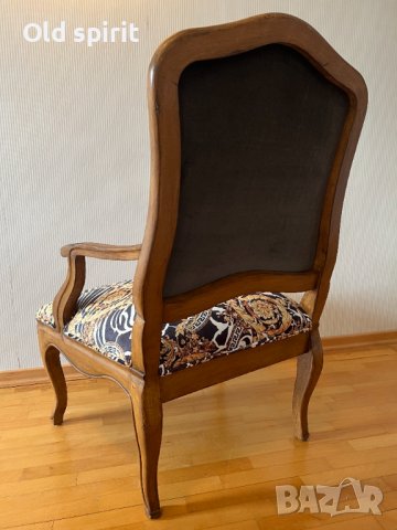 Антикварно кресло в стил NEO BAROQUE, снимка 5 - Антикварни и старинни предмети - 43355995