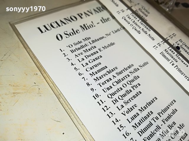 🚘LUCIANO PAVAROTTI-O SOLE MIO 0710221959, снимка 15 - Аудио касети - 38256739