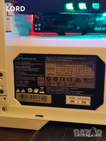 Геймърски i7 12700f, RTX 3070 8GB, RAM 16GB DDR4 3200, SSD 512GB NVME, снимка 5 - Геймърски - 53286923