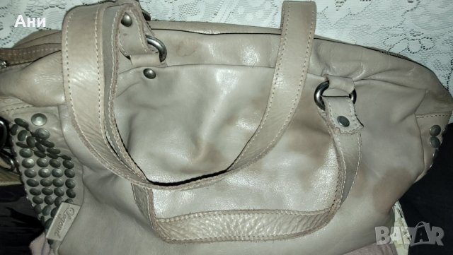 Чанта от естествена кожа, снимка 7 - Чанти - 38355096