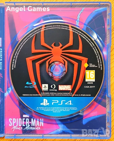 Spider Man Miles Morales PS4 Playstation 4 Spider-Man Плейстейшън 5 PS, снимка 3 - Игри за PlayStation - 51341026