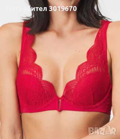 Сутиен червен