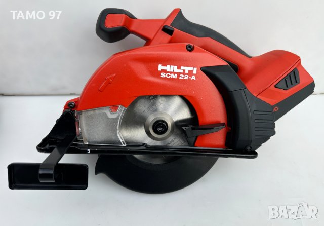 Hilti SCM 22-A - Акумулаторен циркуляр за метал като нов!, снимка 2 - Други инструменти - 43555361