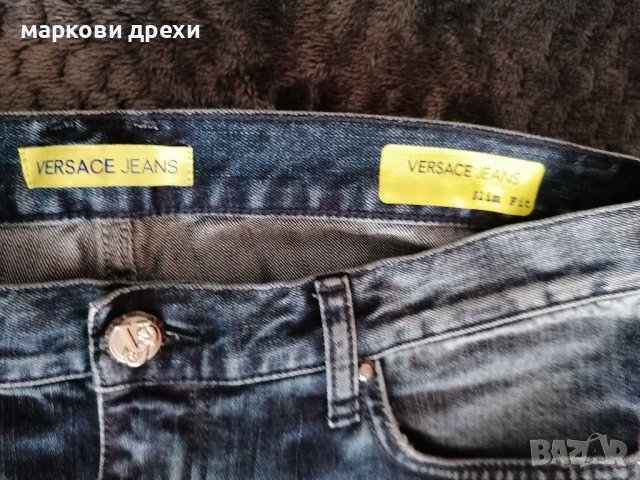 Versace jeans slim fit, снимка 4 - Дънки - 36931508