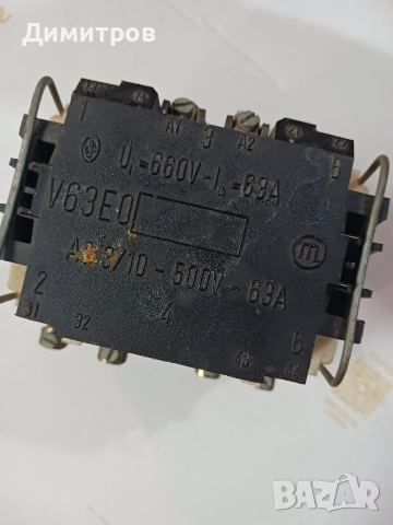 Продава контактор 100А и 63А, снимка 6 - Други машини и части - 48464367