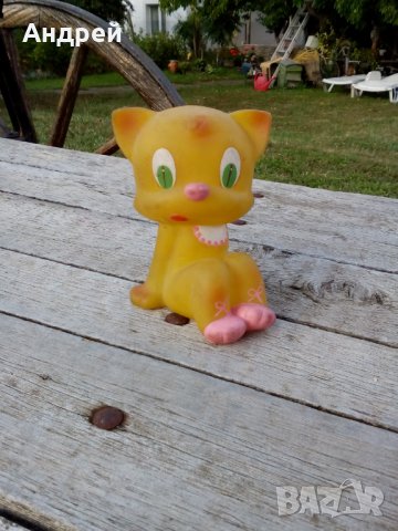 Стара детска играчка,коте,котка #2