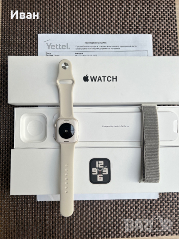 Apple Watch SE 2 44mm*лизинг от 18лв* епъл часовник СЕ 2 2022, снимка 2 - Смарт гривни - 44866066