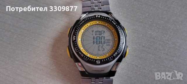 Електронен часовник с дигитален компас, снимка 9 - Мъжки - 53224679