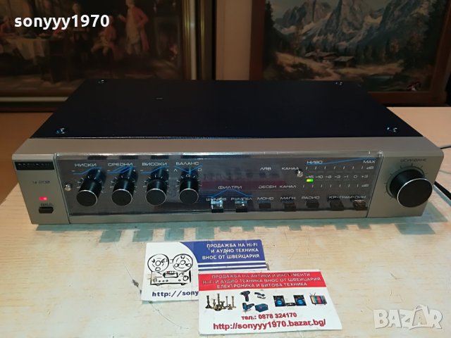 респром у-202 като нов 2906211249, снимка 6 - Ресийвъри, усилватели, смесителни пултове - 33366358