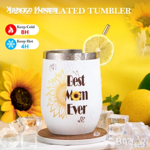 Спа комплект Подаръчна кутия 7 части Термо Чаша Комплект за вана Ароматна Свещ, снимка 6 - Подаръци за жени - 50804057