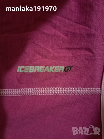 Icebreaker 200 Oasis LS Half Zip Base Layer merino (M) дамска блуза мерино, снимка 10 - Блузи с дълъг ръкав и пуловери - 43334863