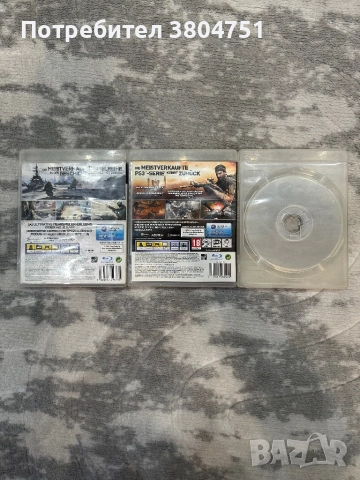 Оригинални PS3 игри Call of Duty – MW3 и Black Ops, комплект, снимка 3 - Игри за PlayStation - 51458903