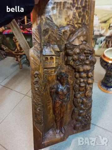 СТАРА ДЪРВОРЕЗБА, снимка 7 - Антикварни и старинни предмети - 43623873