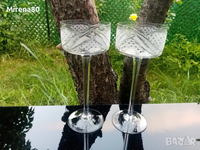 Ретро ритуални кристални чаши