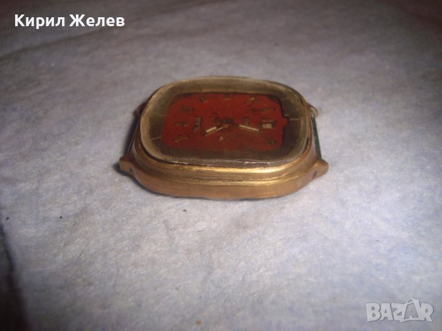 СЛАВА 21 КАМЪКА Стар с ПОЗЛАТА РЯДЪК МОДЕЛ РУСКИ МЕХАНИЧЕН СССР ЧАСОВНИК за ИЗНОС 32548, снимка 8 - Антикварни и старинни предмети - 38387723