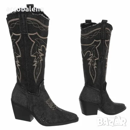 Дамски западни и байкърски ботуши, 3цвята , снимка 9 - Дамски ботуши - 49600867