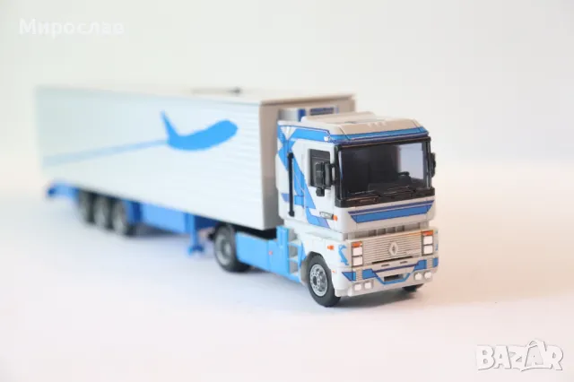 AMW 1:87 H0 RENAULT MAGNUM КАМИОН ТИР МОДЕЛ КОЛИЧКА, снимка 7 - Колекции - 50153483