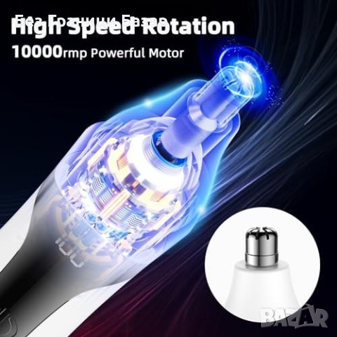 Нов Мултифункционален Безболезнен Тример - Нежно Подстригване косми, снимка 3 - Тримери - 44043479