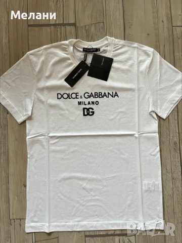 Нови мъжки тениски Dolche&Gabbana CD Burberry Balenciaga, снимка 4 - Тениски - 38087715