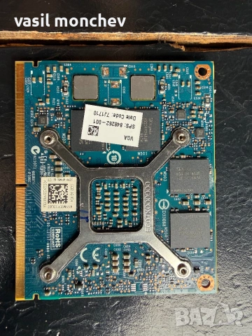 NVIDIA Quadro M2000M 4gb ddr5, снимка 2 - Видеокарти - 53315804