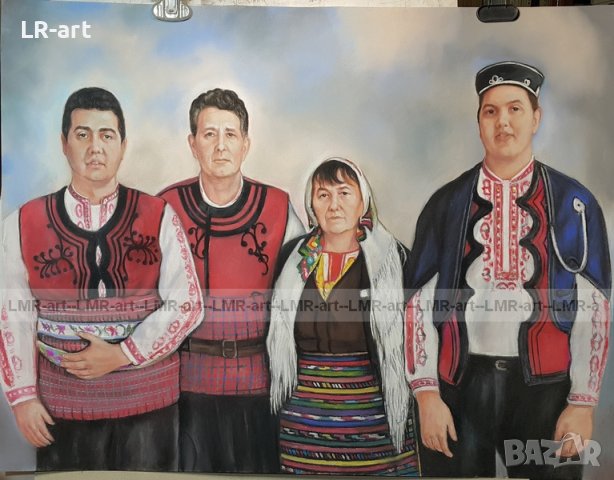 Портрети с пастели , ръчно рисувам от снимка, снимка 10 - Картини - 39261098