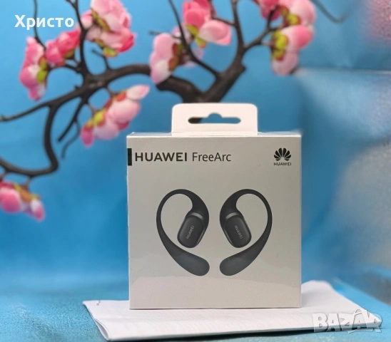 НОВО!!! Слушалки Sport Open-Ear Huawei FreeArc, True Wireless, Bluetooth, AI Call Noise Cancellation