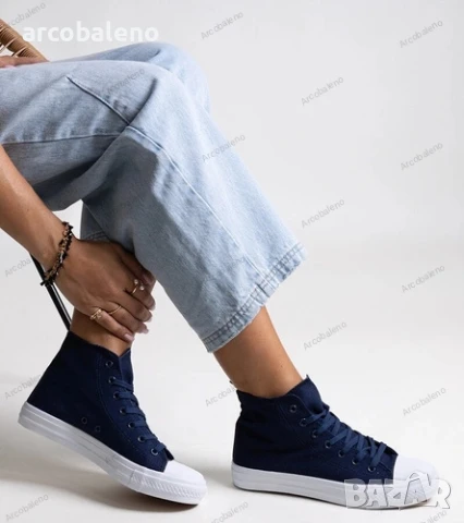 Дамски високи кецове Ghanem, 5цвята , снимка 5 - Кецове - 51168479