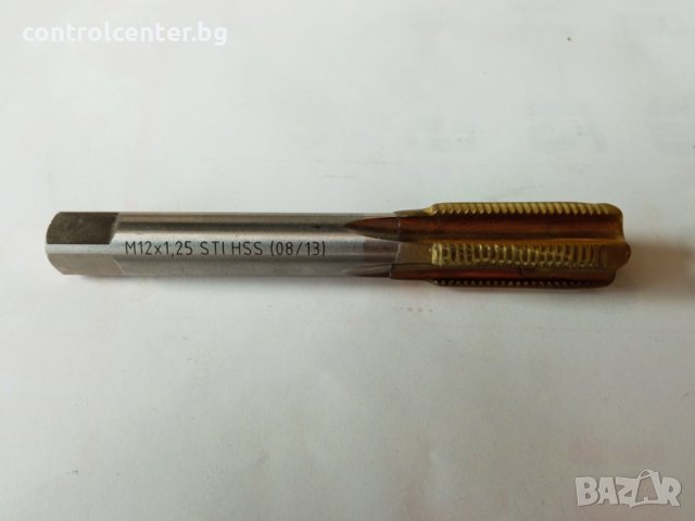 Метчик М 12 х 1.25 за втулки (пружинки) за възстановяване на резби