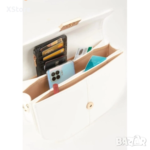 Дамска ежедневна чанта с хастар в различни цветове, снимка 4 - Чанти - 52589297