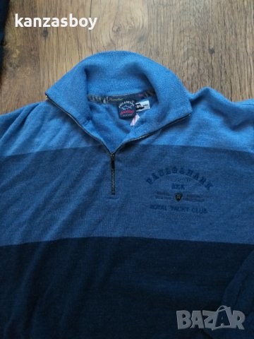 Paul & Shark - страхотен мъжки пуловер ХЛ , снимка 2 - Пуловери - 43913740