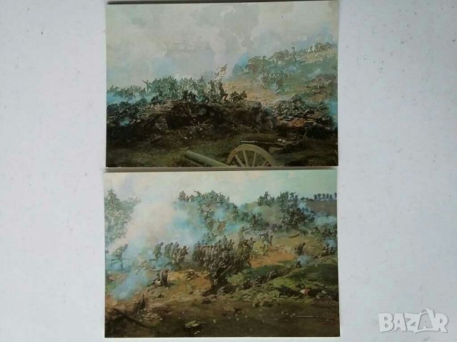 Албум с картички Плевенската епоея, снимка 2 - Колекции - 28893650