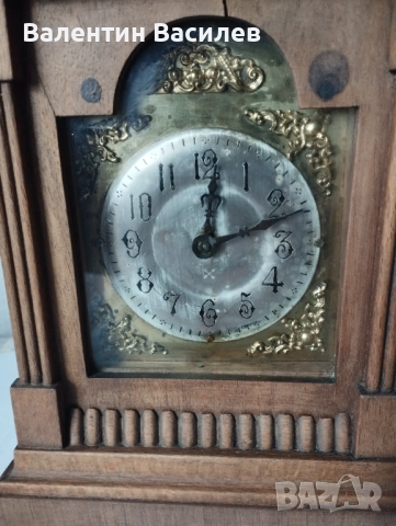 Немски настолен часовник будилник , снимка 6 - Стенни часовници - 51657796
