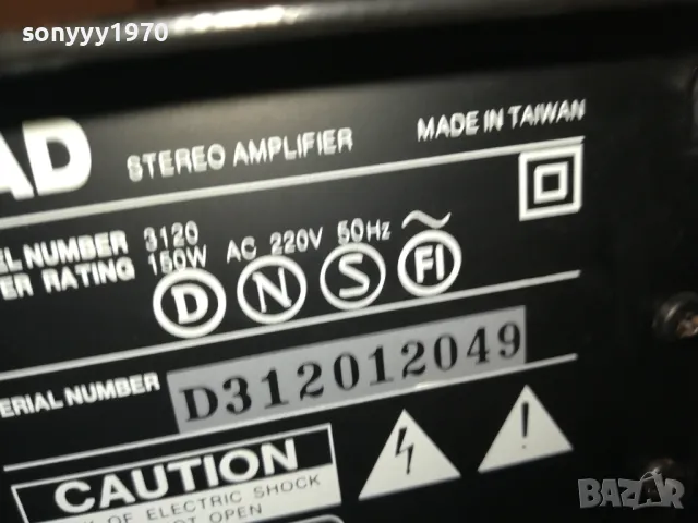 SOLD-nad stereo amplifier 1310241100, снимка 17 - Ресийвъри, усилватели, смесителни пултове - 47564018