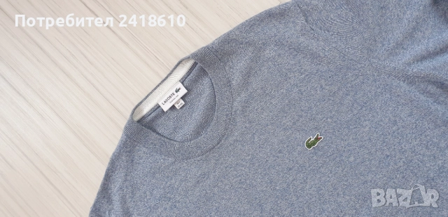 Lacoste Cotton / Knit Mens  Classic Fit Size 7 - 2XL НОВО! ОРИГИНАЛ! Мъжки Памучен Пуловер!