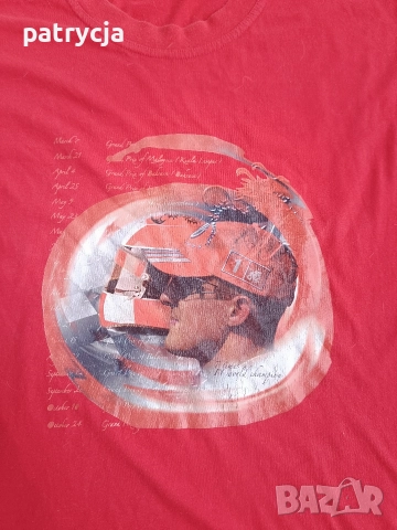 Vintage Michael Schumacher мъжка тениска винтидж , снимка 2 - Тениски - 52633285