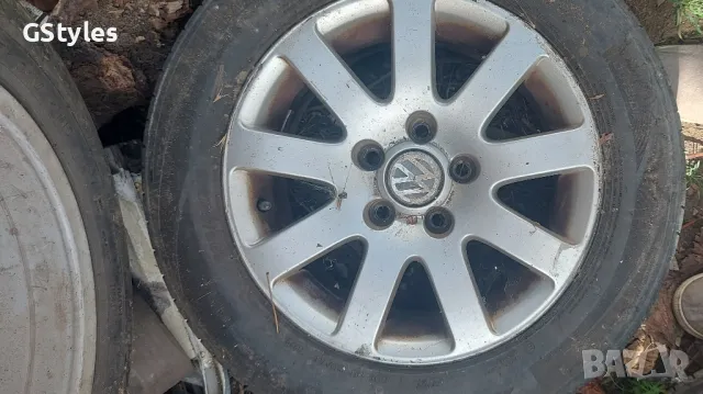 4бр гуми с джанти 15, 5х112 205/60/15 7j x15h2 et 37, снимка 7 - Гуми и джанти - 49881968